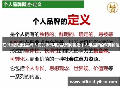 在俱乐部担任品牌大使的职责与挑战如何塑造个人与品牌的双向价值